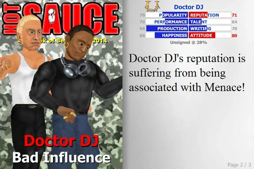 Popscene (Попсцена)  [МОД Бесконечные монеты] Screenshot 2