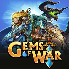Скачать взлом Gems of War - Match 3 RPG (Гемс оф Вар)  [МОД Все открыто] - последняя версия apk на Андроид