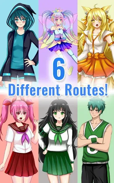 Gacha Memories - Anime Visual (Гача Мемориз)  [МОД Много денег] Screenshot 2