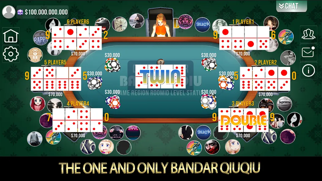 Domino Poker QiuQiu Gaple (Домино Покер ЧиЧи Гапле)  [МОД Бесконечные монеты] Screenshot 3