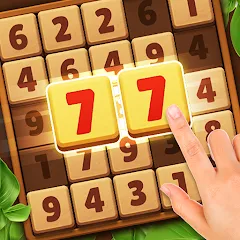 Скачать взлом Woodber - Classic Number Game (Вудбер)  [МОД Много монет] - полная версия apk на Андроид