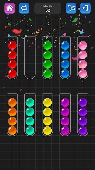 Ball Sort Puzzle - Color Game  [МОД Menu] Screenshot 5