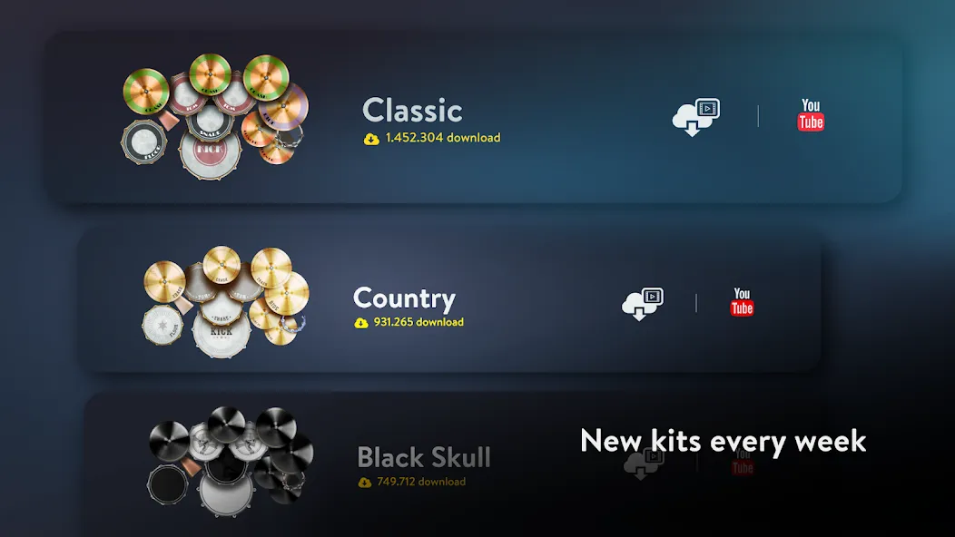 Classic Drum: electronic drums (Классик Драм)  [МОД Menu] Screenshot 4