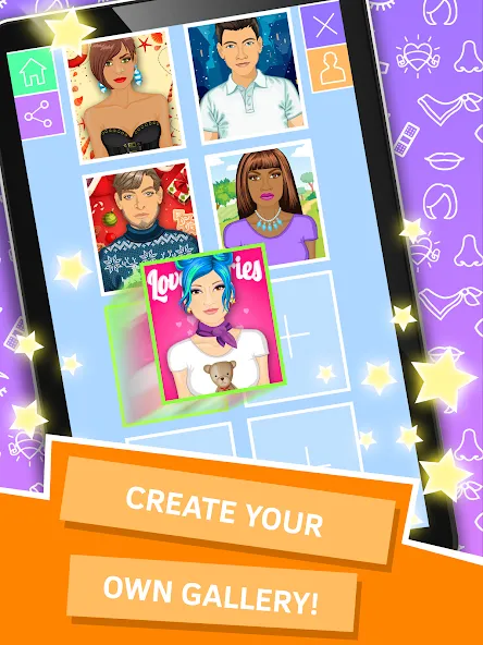 Avatar Creator App (Аватар Создатель)  [МОД Много монет] Screenshot 3