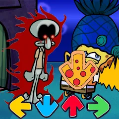 Взлом Trickward Undersea Beat Battle (Триковый Фанкин Мод против БФ)  [МОД Все открыто] - последняя версия apk на Андроид