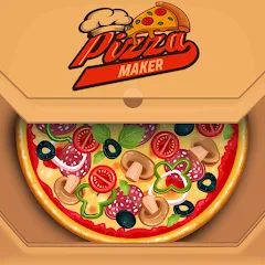 Взлом Pizza Maker - Cooking Games  [МОД Много денег] - последняя версия apk на Андроид