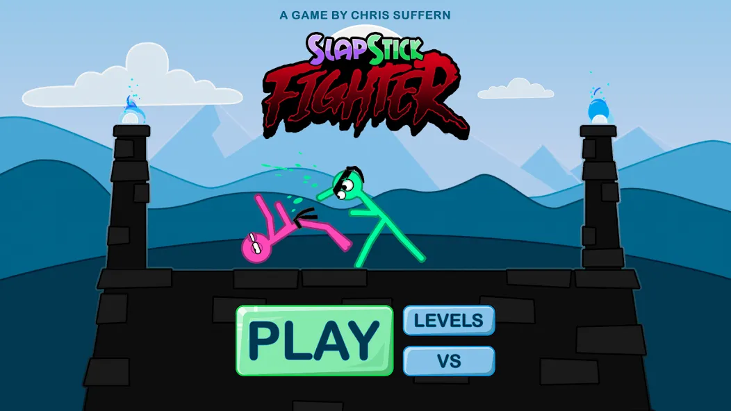 Slapstick Fighter - Fight Game (лапстик Файтер)  [МОД Меню] Screenshot 1