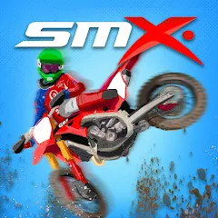 Взломанная SMX: Supermoto Vs. Motocross (СМХ)  [МОД Unlimited Money] - стабильная версия apk на Андроид