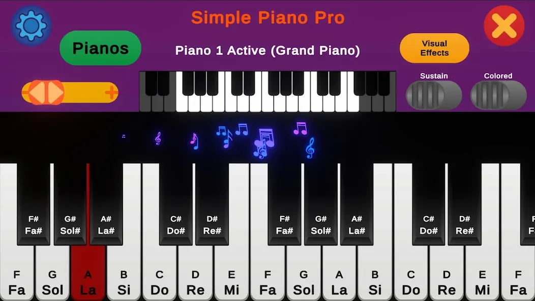 Simple Piano Pro (Симпл Пиано Про)  [МОД Бесконечные монеты] Screenshot 3