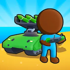 Скачать взломанную Artillery Defense (Артиллерийская оборона)  [МОД Unlocked] - последняя версия apk на Андроид