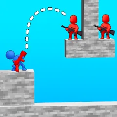 Скачать взлом Bazooka Boy (Базука Бой)  [МОД Unlocked] - стабильная версия apk на Андроид