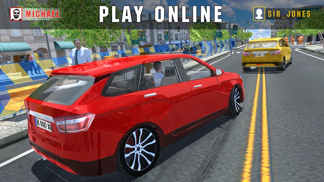 Russian Cars: VestaSW  [МОД Бесконечные деньги] Screenshot 3