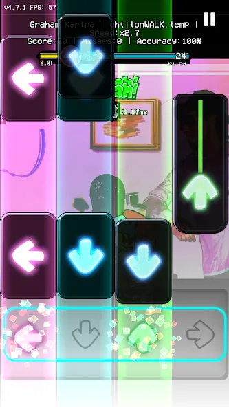 OsuAnime Bling Bang Bang Born (Уии Фанкин Етелед ФНФ Мод)  [МОД Бесконечные деньги] Screenshot 3