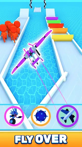 Robo Runner  [МОД Все открыто] Screenshot 1