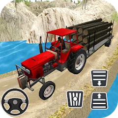 Скачать взломанную Rural Farming - Tractor games  [МОД Mega Pack] - полная версия apk на Андроид