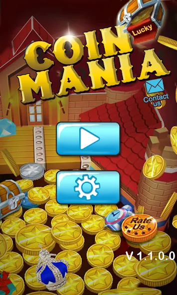 AE Coin Mania : Arcade Fun (Эй Это Мания Монет)  [МОД Много монет] Screenshot 1