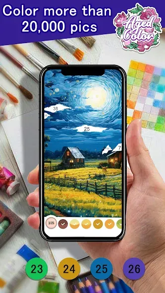 Aged Color (Эйджед Колор)  [МОД Бесконечные монеты] Screenshot 5