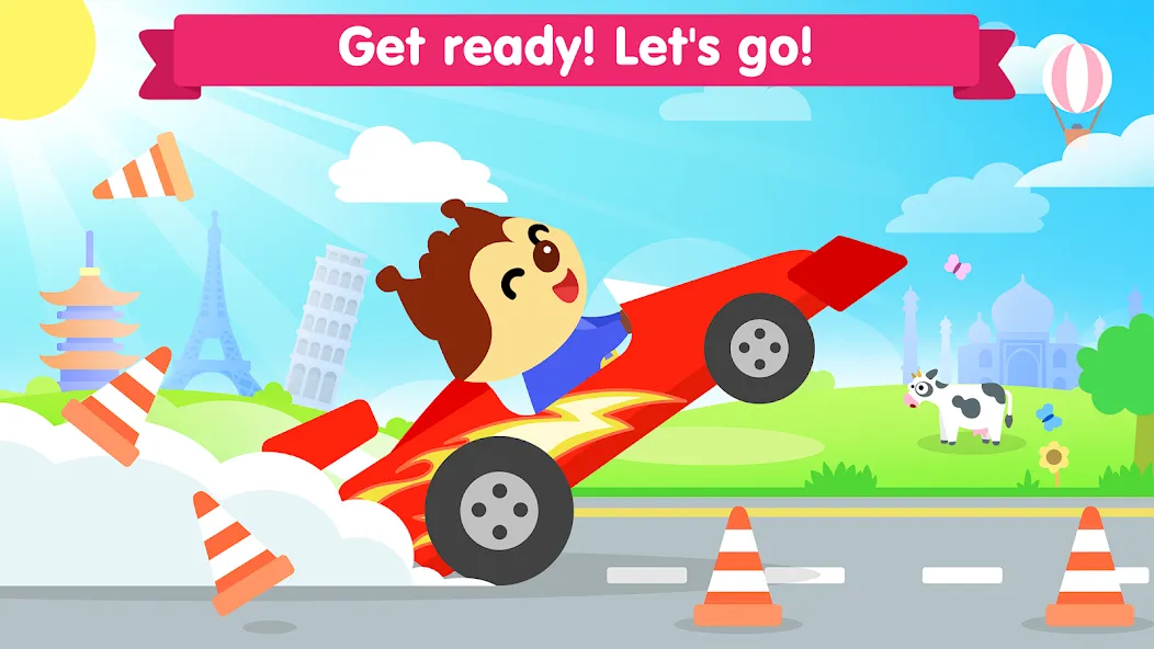 Car games for toddlers & kids  [МОД Все открыто] Screenshot 3