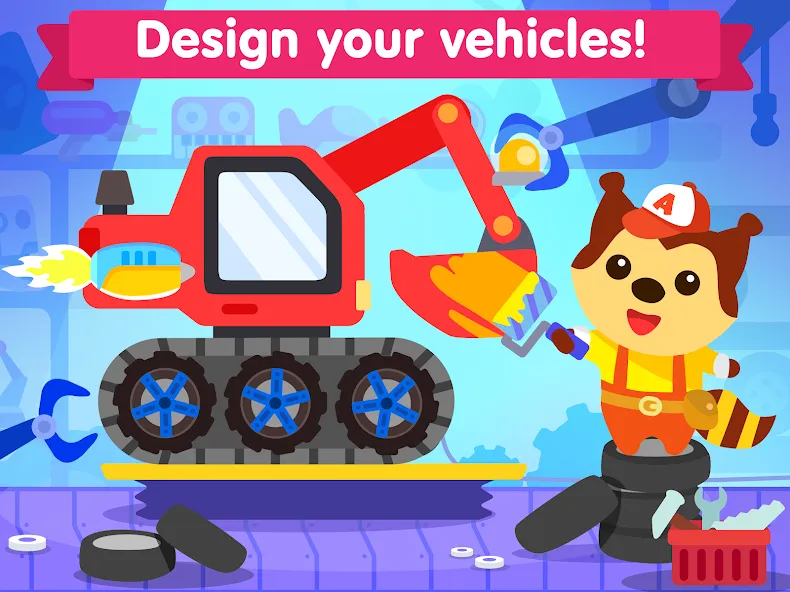 Car games for toddlers & kids  [МОД Все открыто] Screenshot 4