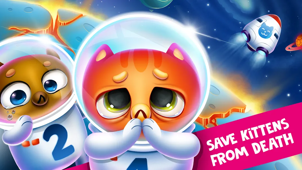 Space Cat Evolution: Kitty col  [МОД Mega Pack] Screenshot 1