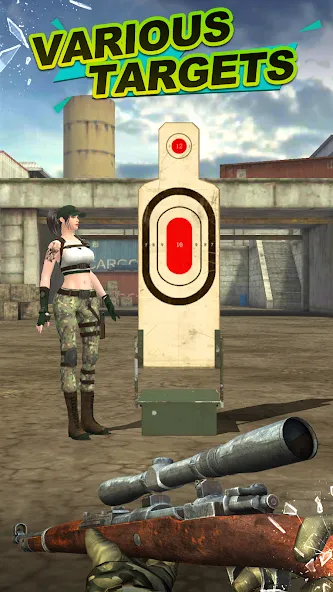 Gun Shooting Range  [МОД Unlimited Money] Screenshot 4