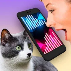 Взломанная Cat Translator Pet Talk Meow  [МОД Много монет] - последняя версия apk на Андроид