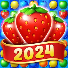 Взломанная Fruit Diary - Match 3 Games  [МОД Много монет] - полная версия apk на Андроид