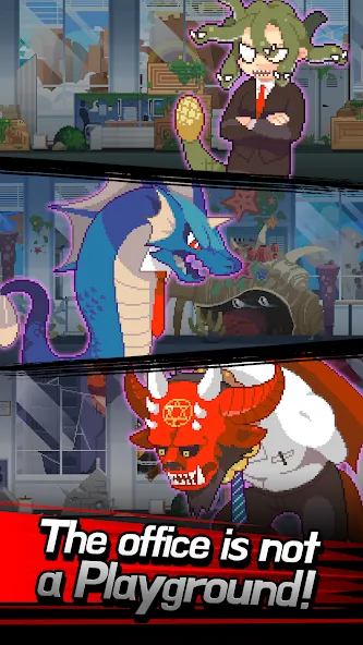 Dungeon Corp. VIP (Idle RPG)  [МОД Unlimited Money] Screenshot 5