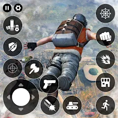 Взломанная Modern Commando Strike Mission  [МОД Бесконечные монеты] - последняя версия apk на Андроид