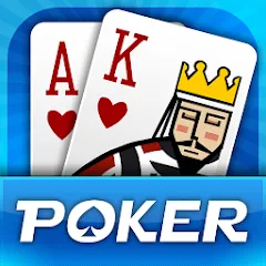 Взломанная Texas Poker Polski  (Boyaa) (Техасский Покер Польский)  [МОД Все открыто] - полная версия apk на Андроид