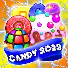 Взлом Candy 2024-Candy Match 3 Game (Кэнди 2023)  [МОД Все открыто] - полная версия apk на Андроид