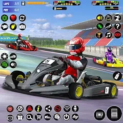 Скачать взлом Buggy Race: Kart Racing Games  [МОД Много денег] - стабильная версия apk на Андроид