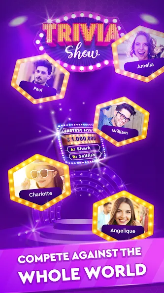 Trivia Show: TV Word Quiz Game  [МОД Unlimited Money] Screenshot 2