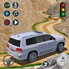 Скачать взломанную Mountain Climb 4x4 Car Games (Маунтин Клайм 4х4 игры на машинах)  [МОД Menu] - стабильная версия apk на Андроид