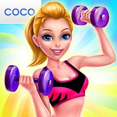 Скачать взлом Fitness Girl - Dance & Play  [МОД Бесконечные монеты] - полная версия apk на Андроид