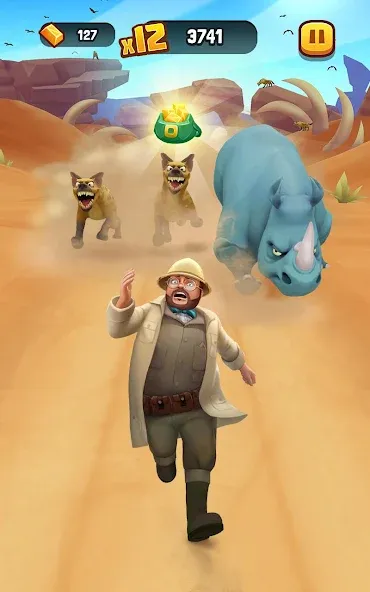 Jumanji: Epic Run (Джуманджи)  [МОД Бесконечные монеты] Screenshot 4