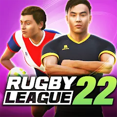 Взломанная Rugby League 22 (Рубиги Лига 22)  [МОД Unlocked] - стабильная версия apk на Андроид