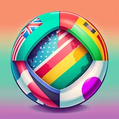 Взломанная Country Flags World Quiz Game  [МОД Unlocked] - последняя версия apk на Андроид