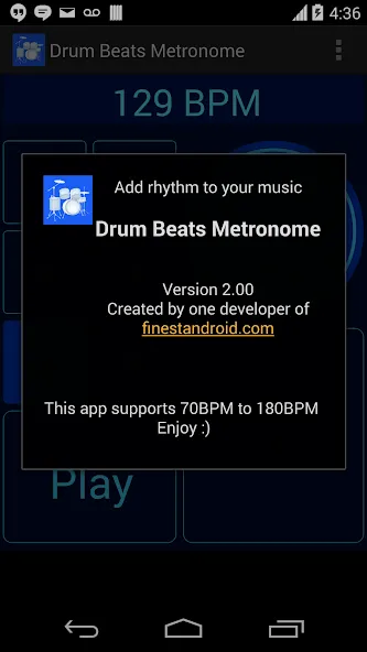Drum Beats Metronome  [МОД Меню] Screenshot 4