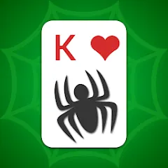 Взломанная Spider Solitaire Classic  [МОД Меню] - стабильная версия apk на Андроид