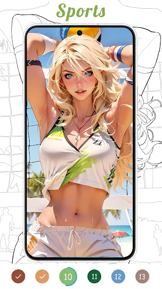 Coloring Games-Color By Number  [МОД Все открыто] Screenshot 5