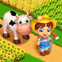 Скачать взломанную Family Farm Seaside  [МОД Mega Pack] - последняя версия apk на Андроид