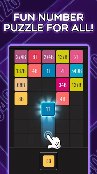 Join Blocks 2048 Number Puzzle (Джоин Блокс)  [МОД Unlocked] Screenshot 1