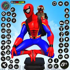 Скачать взлом Miami Superhero: Spider Games  [МОД Много монет] - стабильная версия apk на Андроид