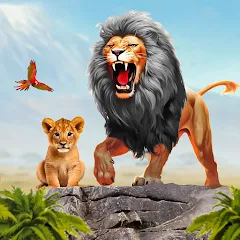 Скачать взломанную Ultimate Lion Simulator Game (Лайон Симулятор)  [МОД Menu] - стабильная версия apk на Андроид