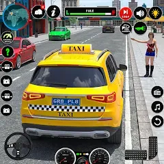 Скачать взломанную Russian Taxi Driving Simulator  [МОД Меню] - последняя версия apk на Андроид