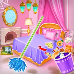 Скачать взлом Princess house cleaning advent  [МОД Меню] - последняя версия apk на Андроид