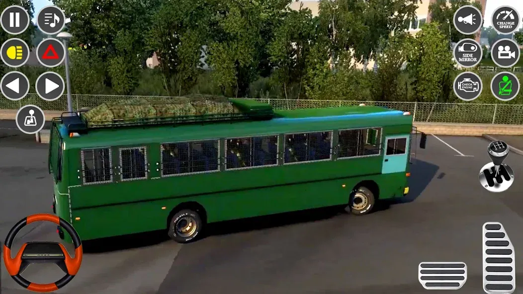 US Military Coach Simulator 3D  [МОД Бесконечные монеты] Screenshot 4