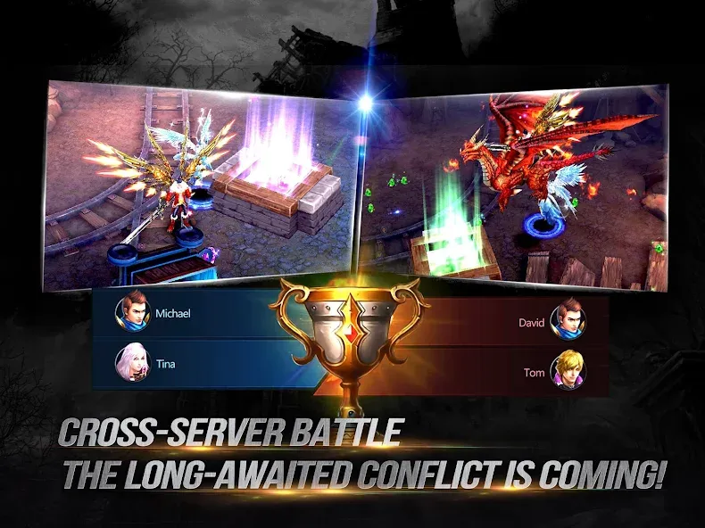 Goddess: Primal Chaos - MMORPG (Годесс)  [МОД Бесконечные монеты] Screenshot 1