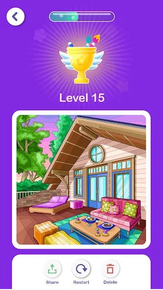 Hey Color Paint by Number Art  [МОД Много денег] Screenshot 5